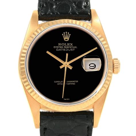 rolex 16018 onyx dial|vintage rolex 1601 for sale.